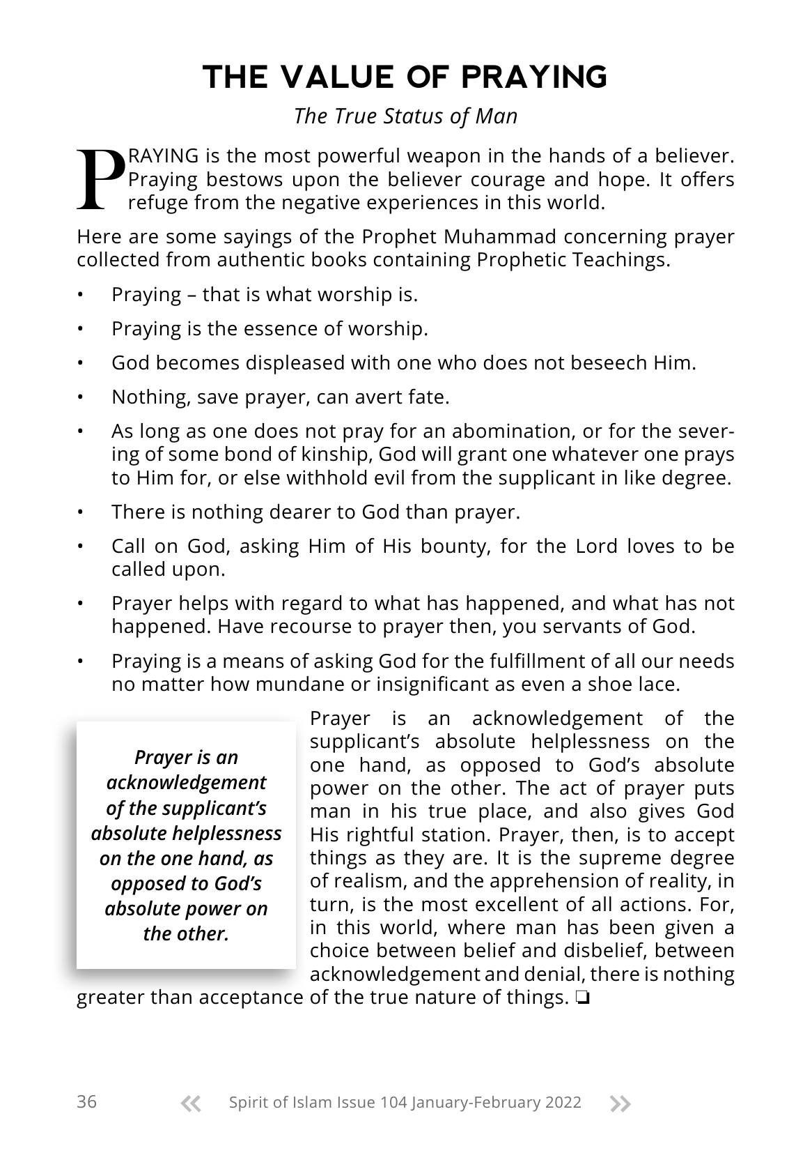 The printed page
