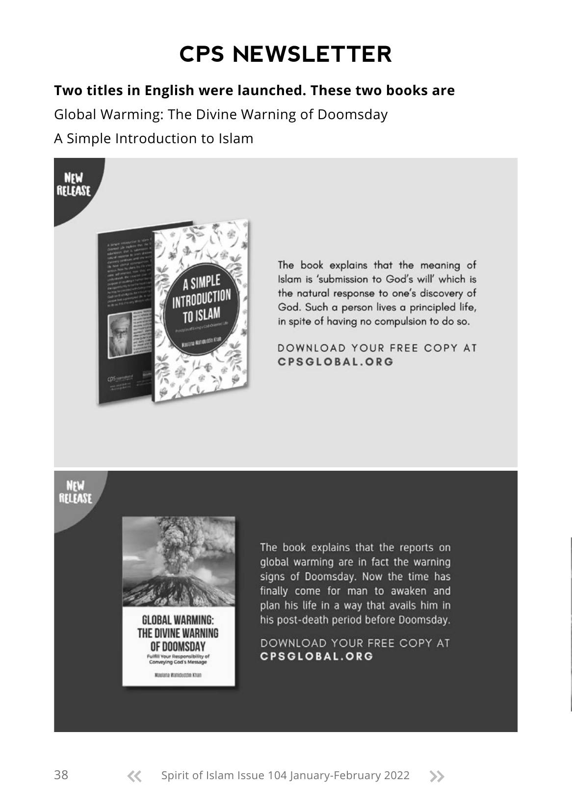 The printed page