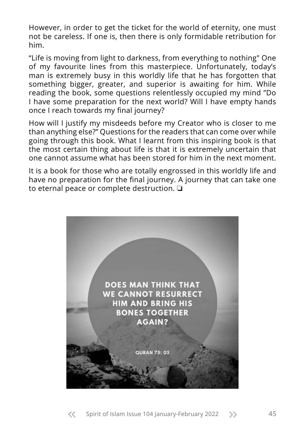 The printed page