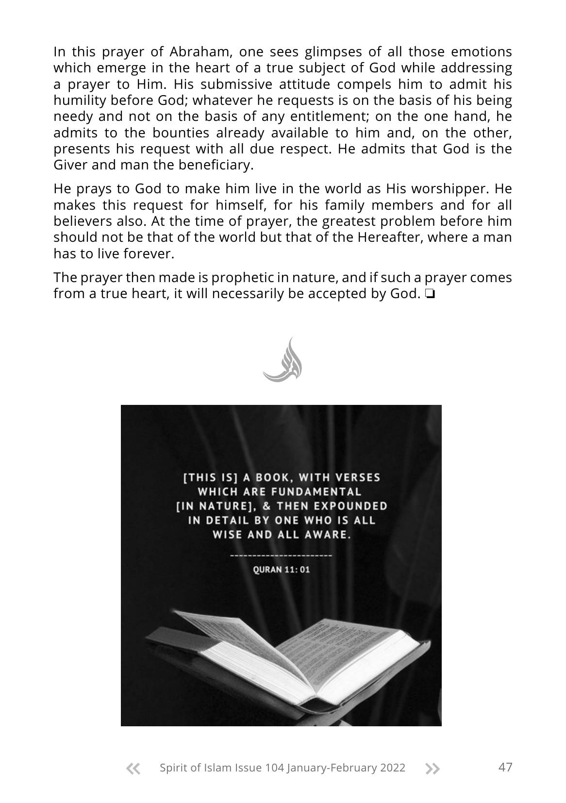 The printed page