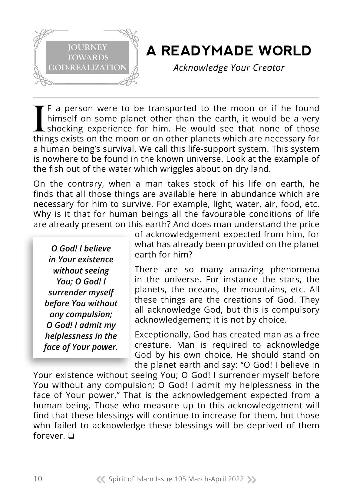 The printed page