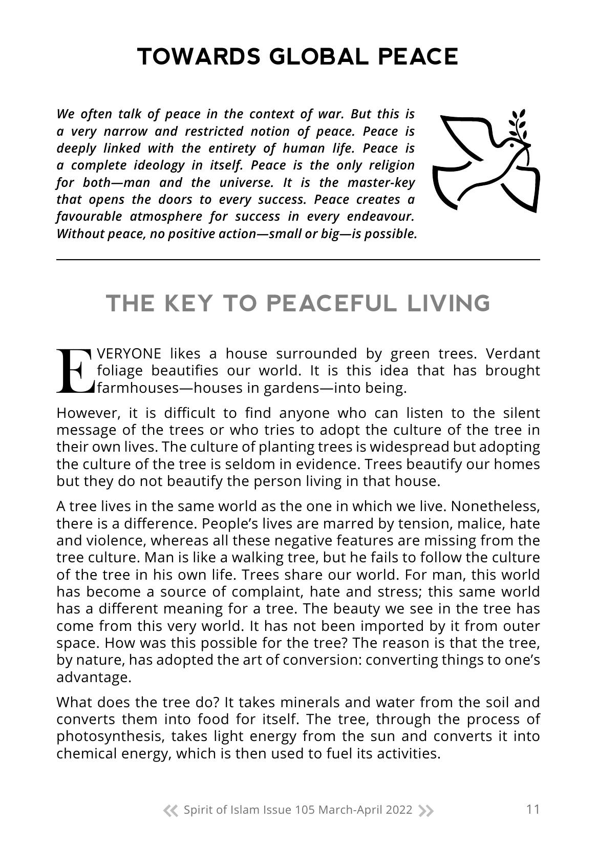 The printed page