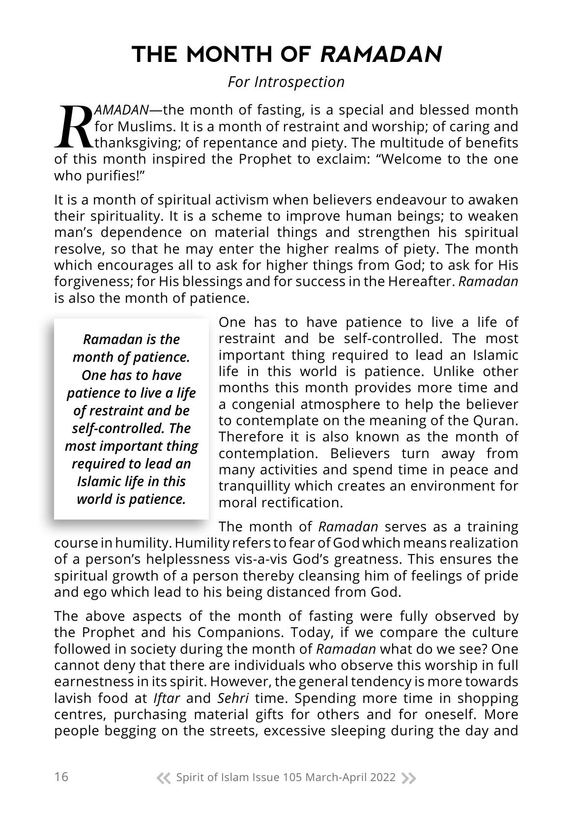 The printed page