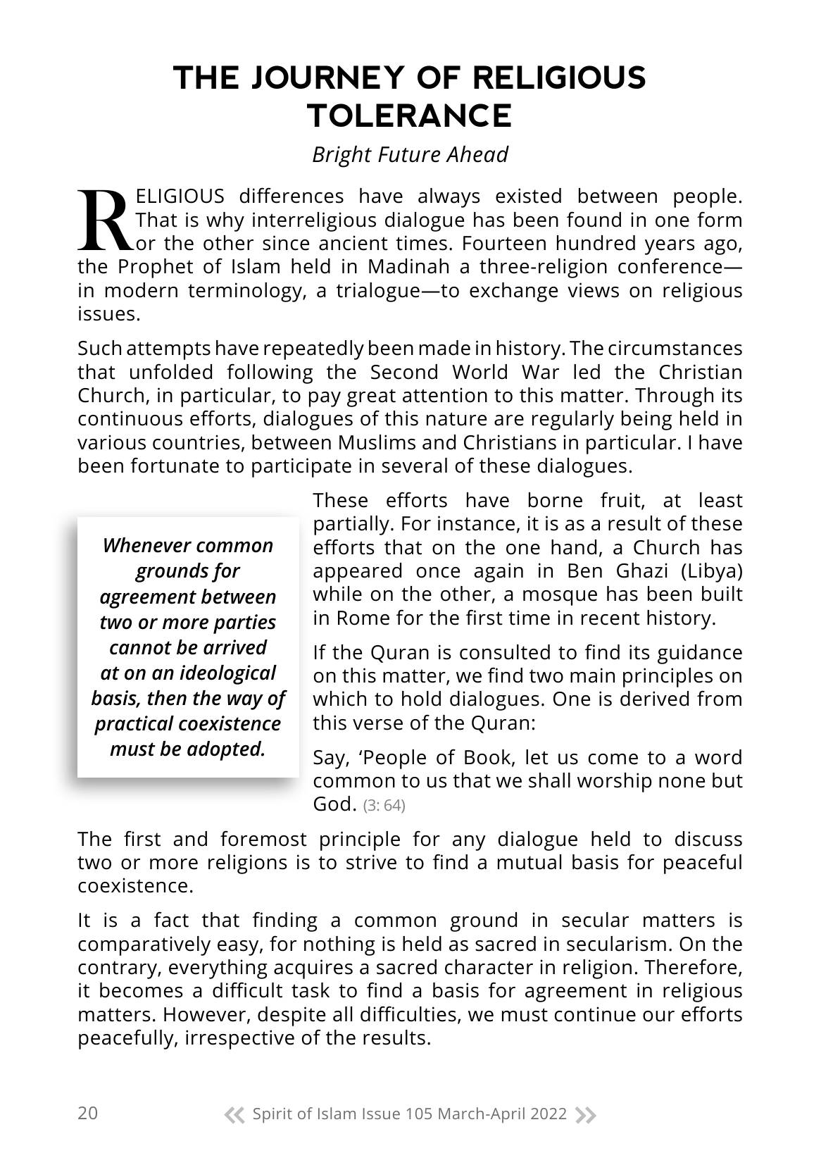 The printed page