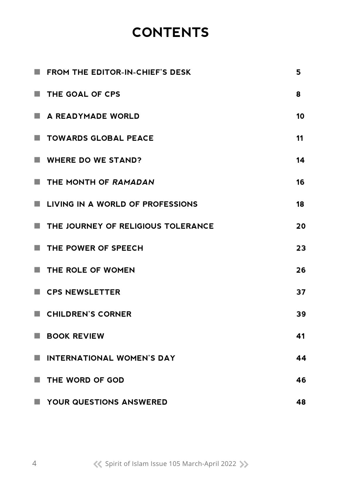 The printed page