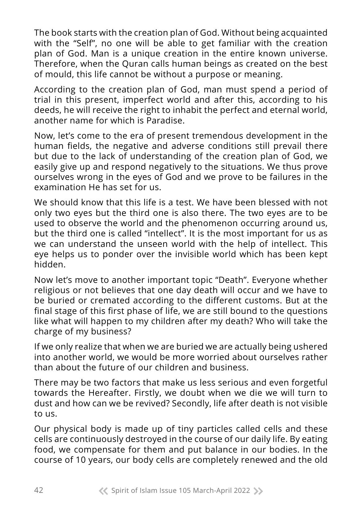 The printed page