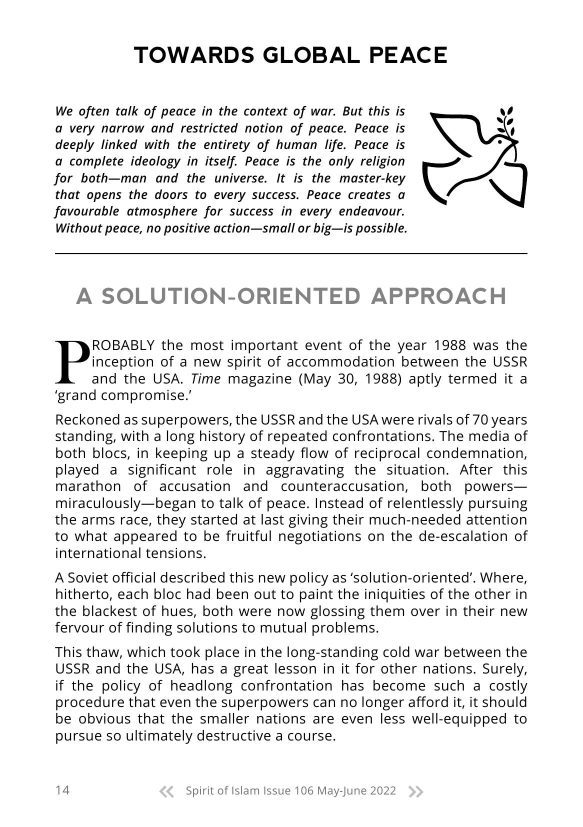 The printed page