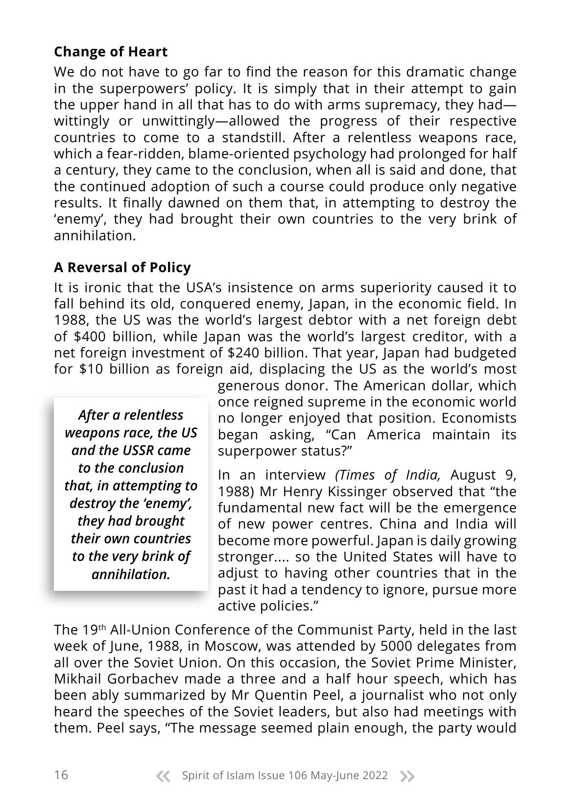 The printed page
