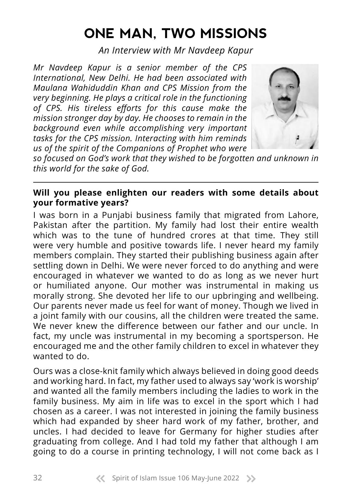 The printed page