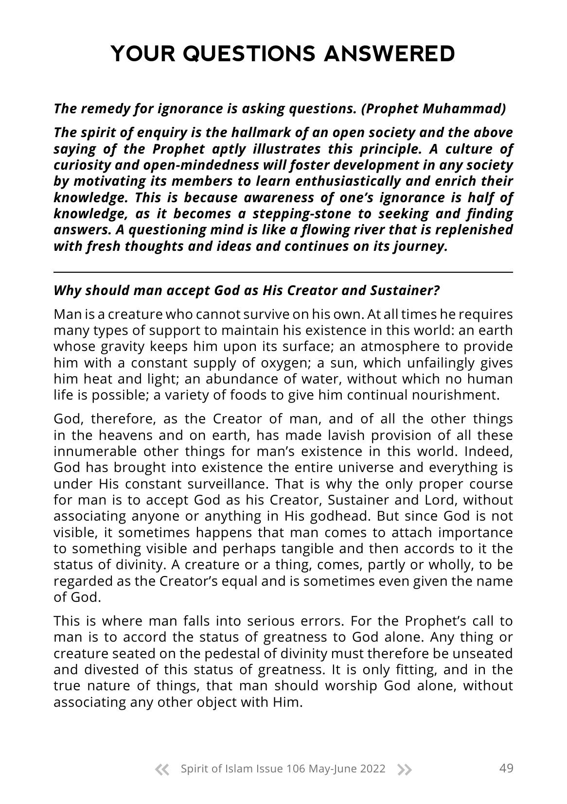 The printed page