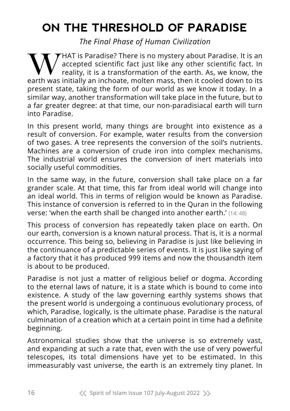 The printed page