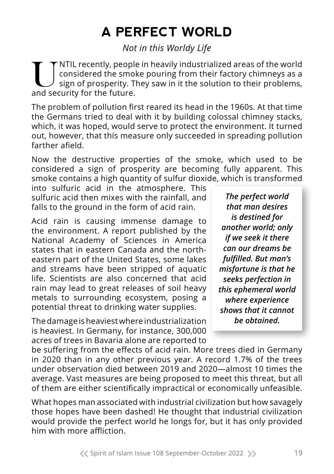 The printed page