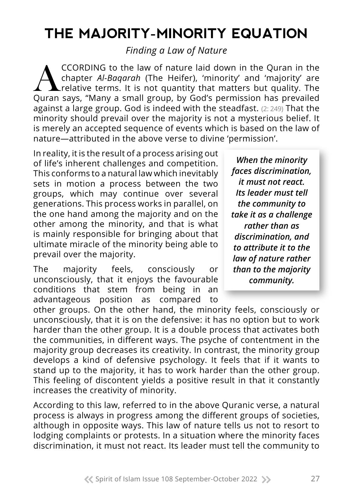 The printed page