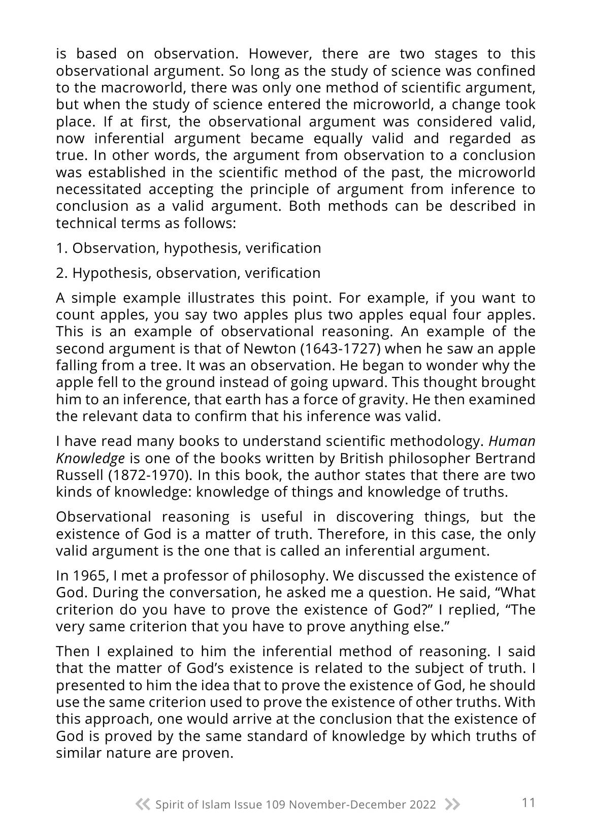 The printed page