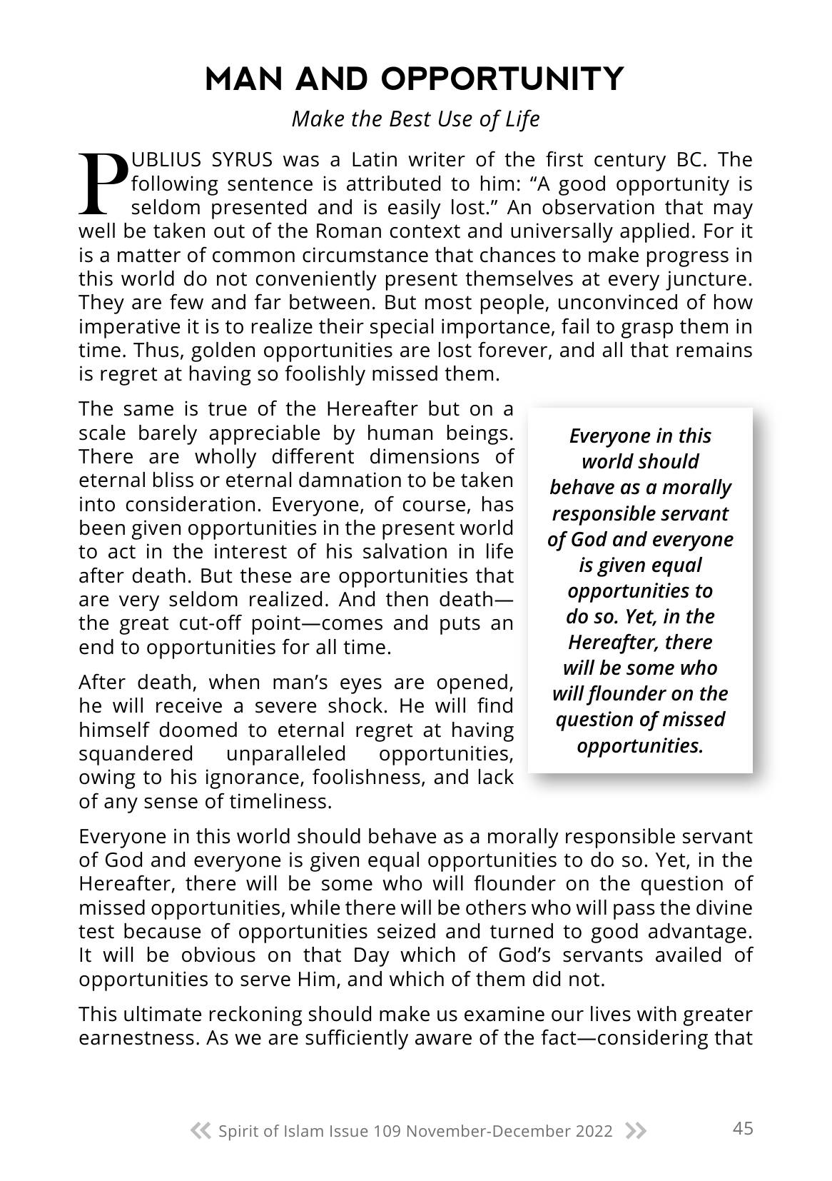 The printed page