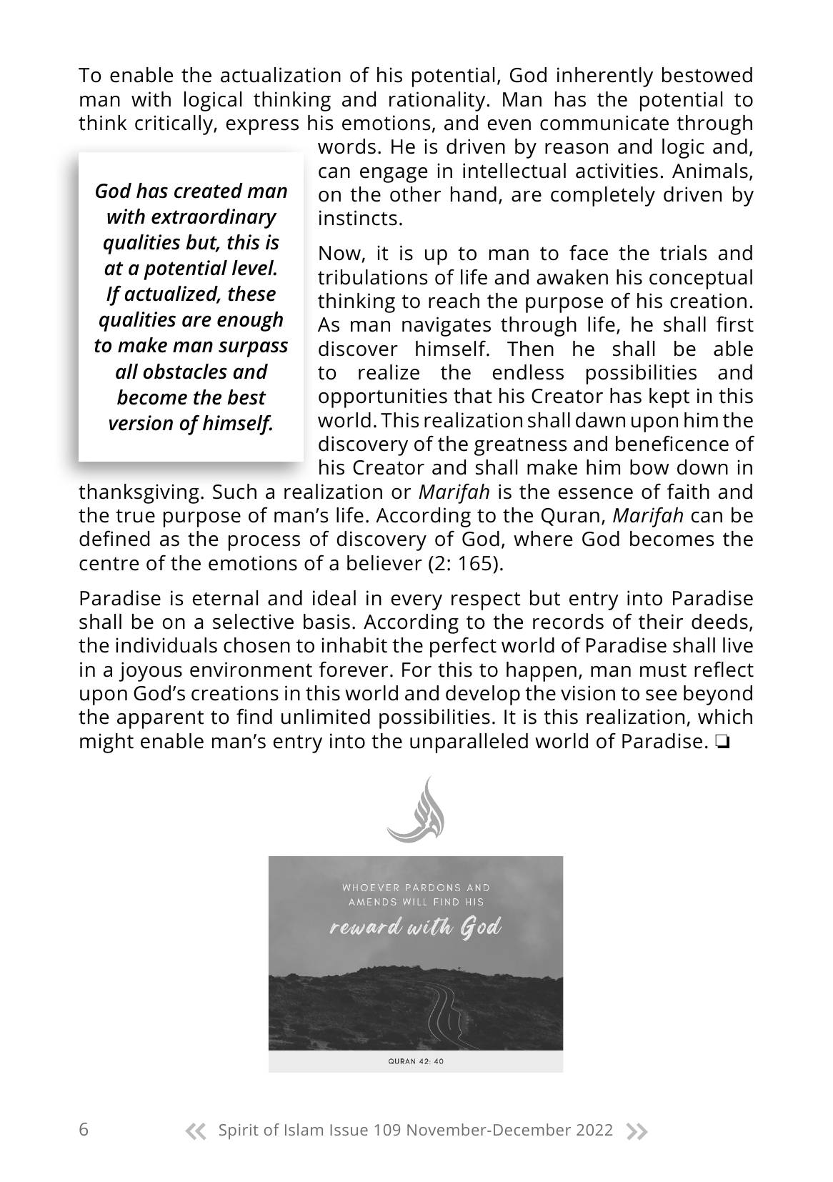 The printed page