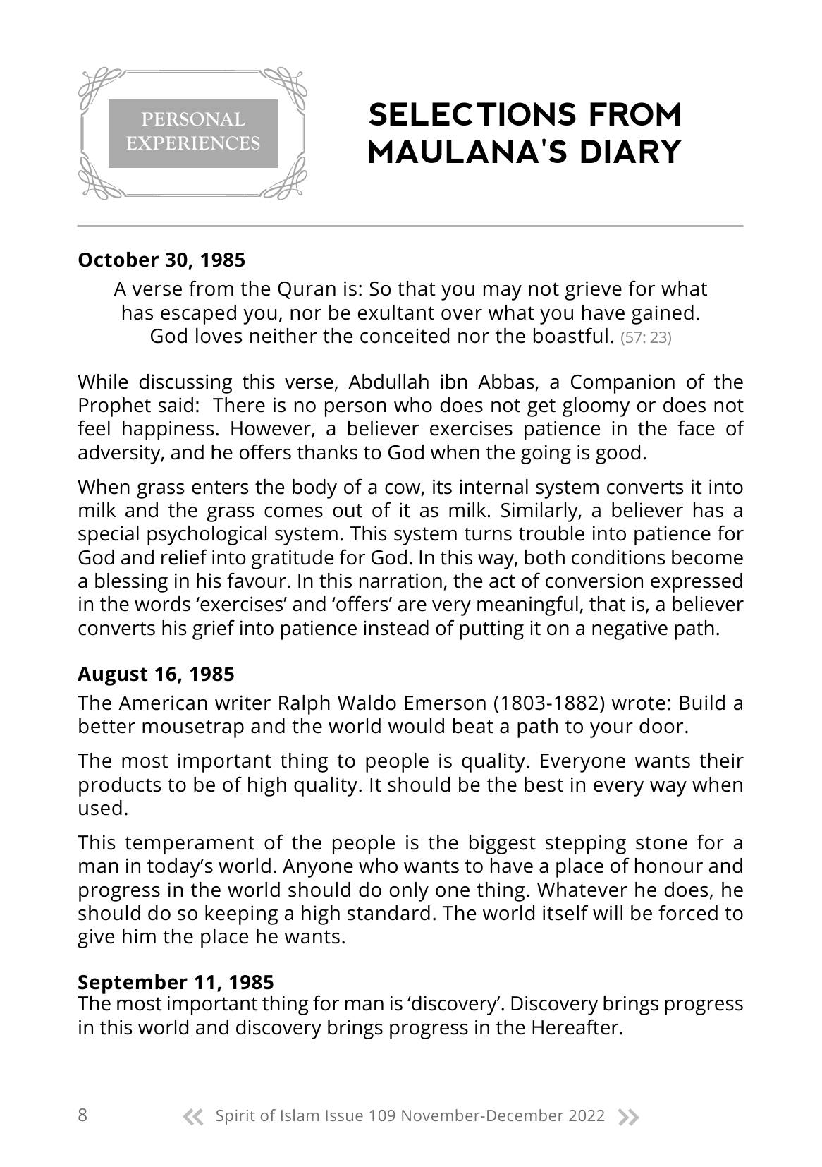 The printed page