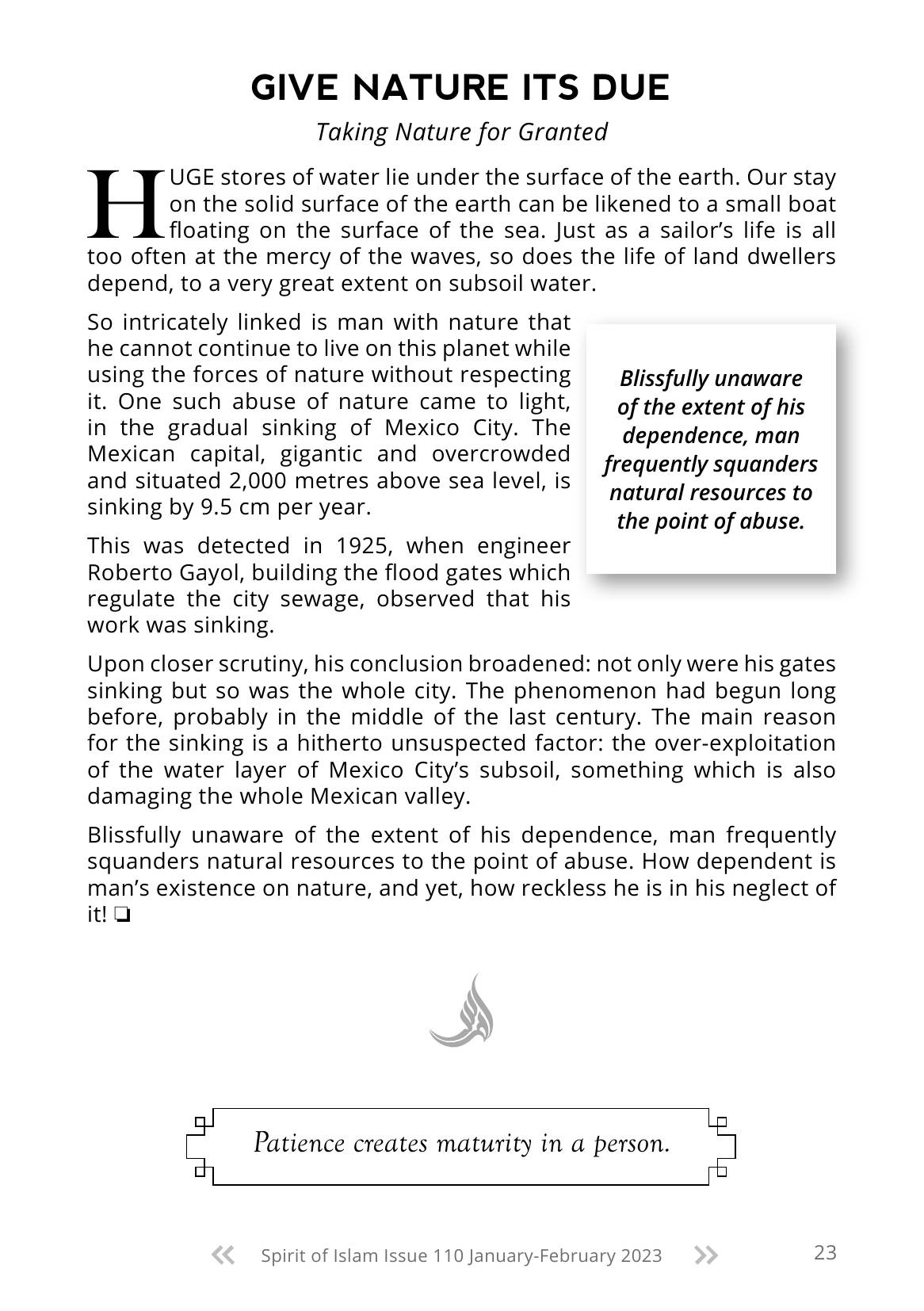 The printed page