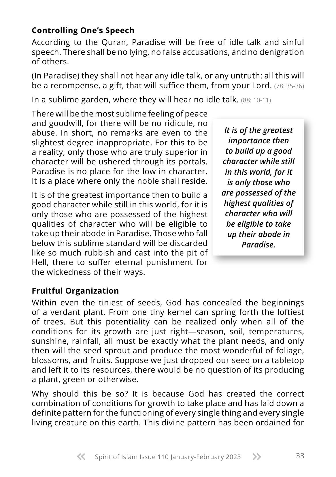 The printed page