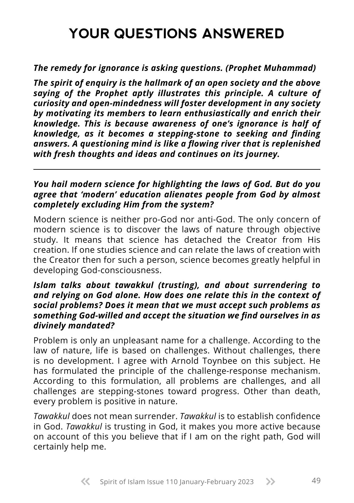 The printed page
