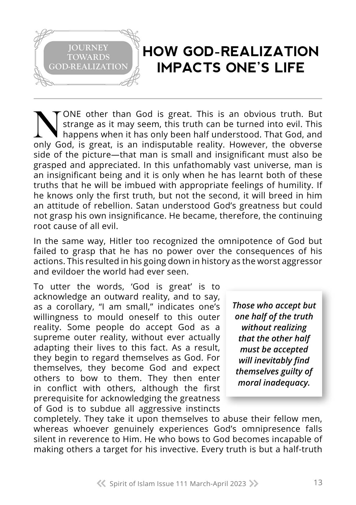 The printed page