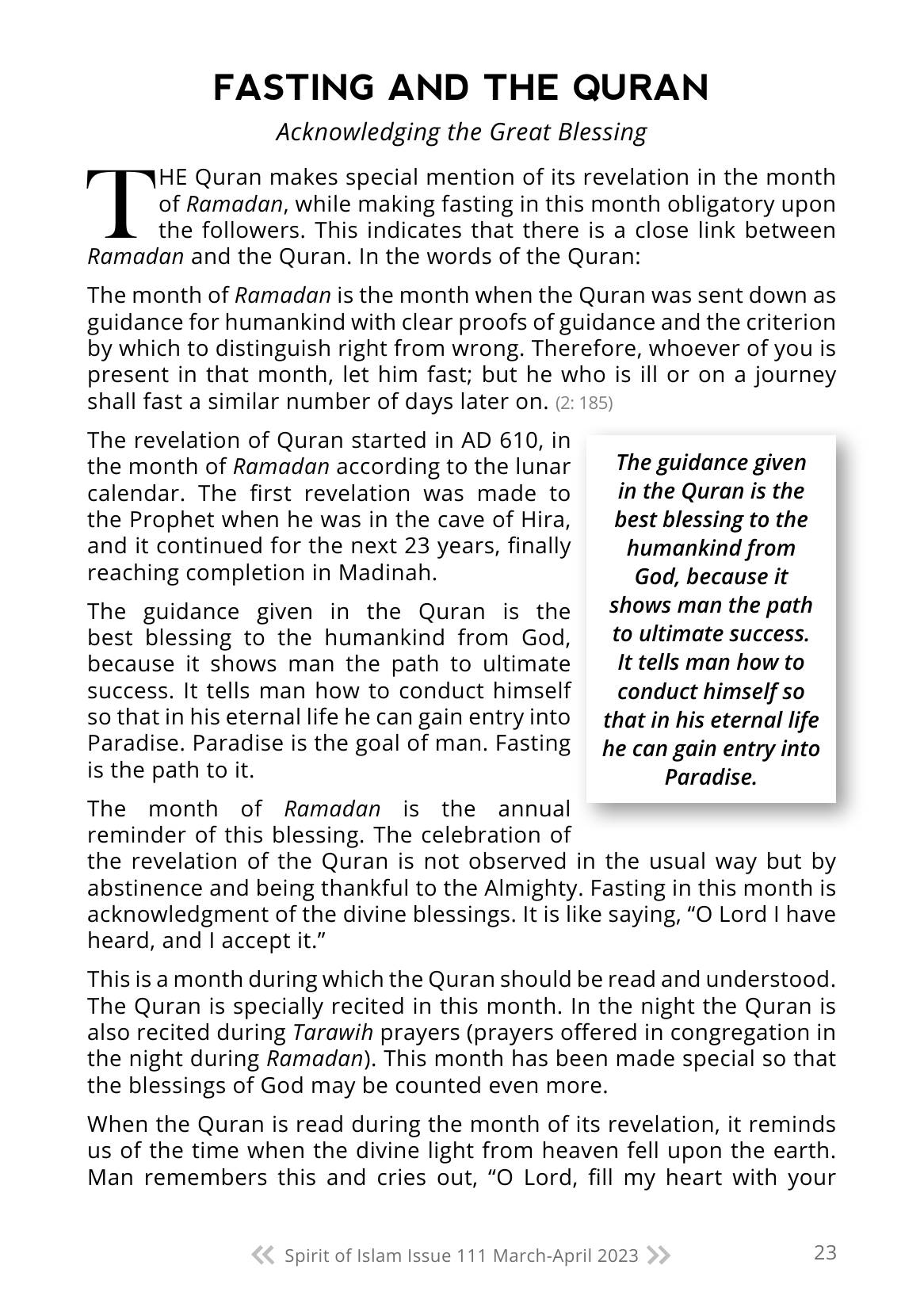 The printed page