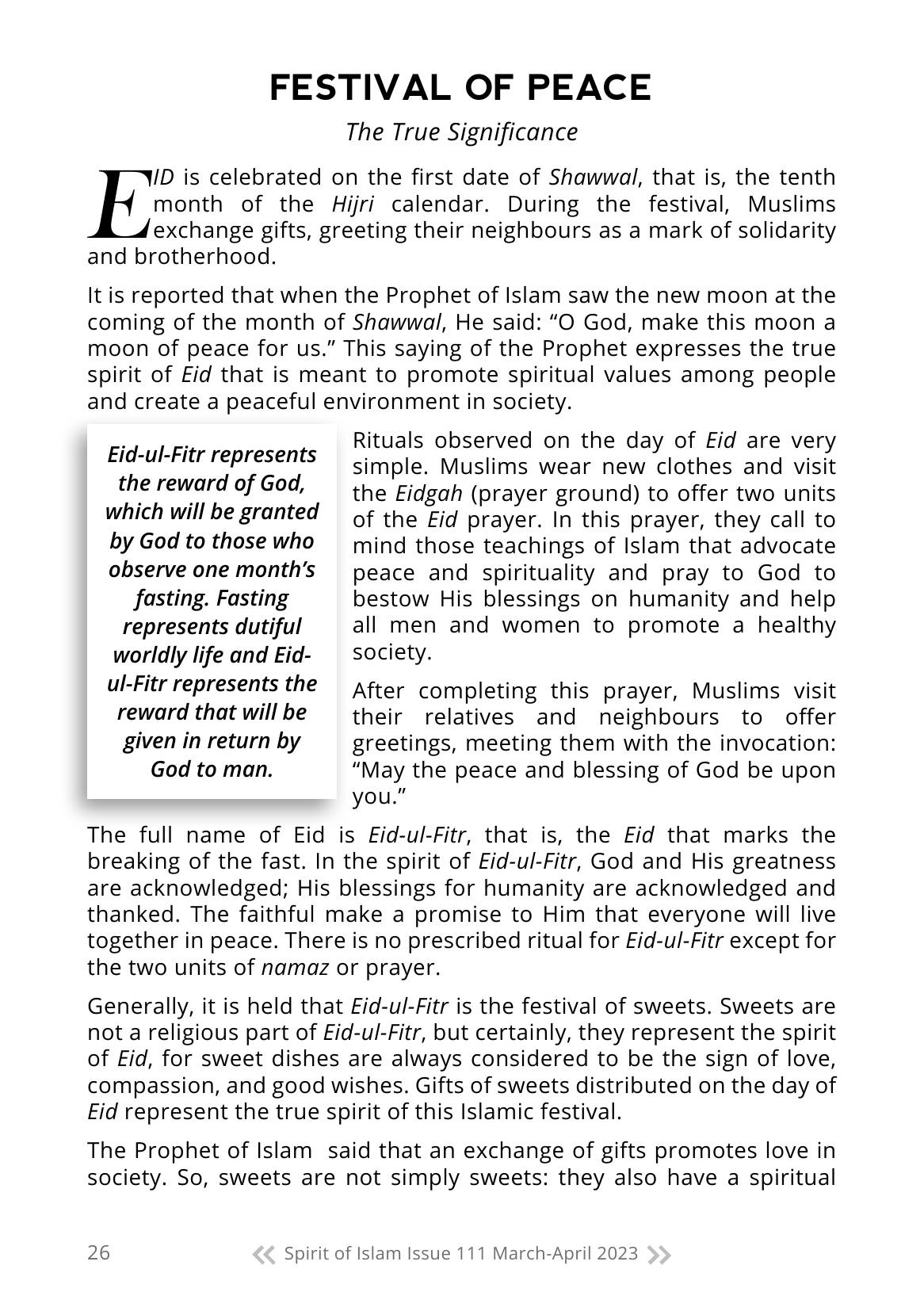 The printed page