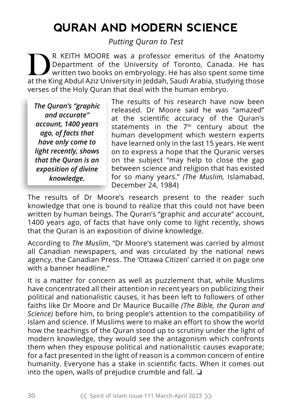 The printed page