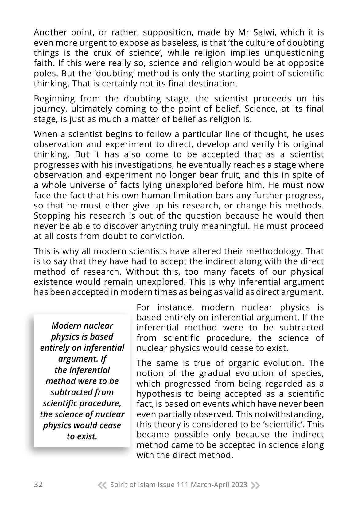 The printed page