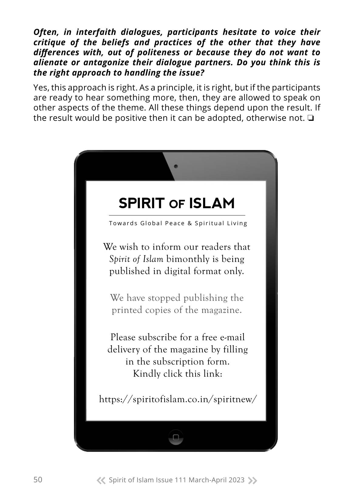 The printed page