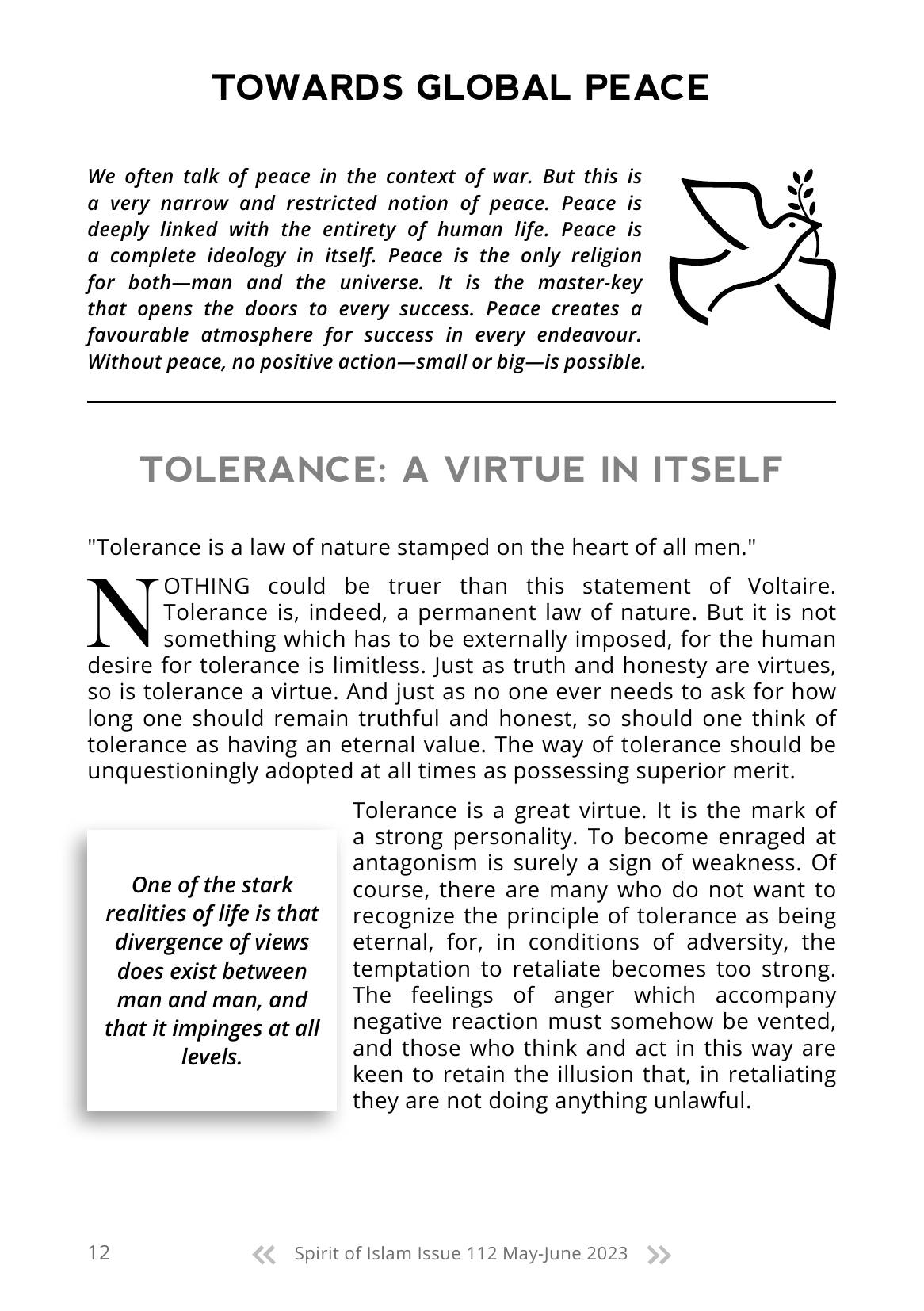 The printed page