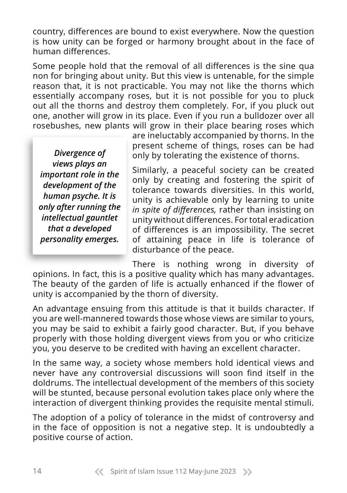 The printed page