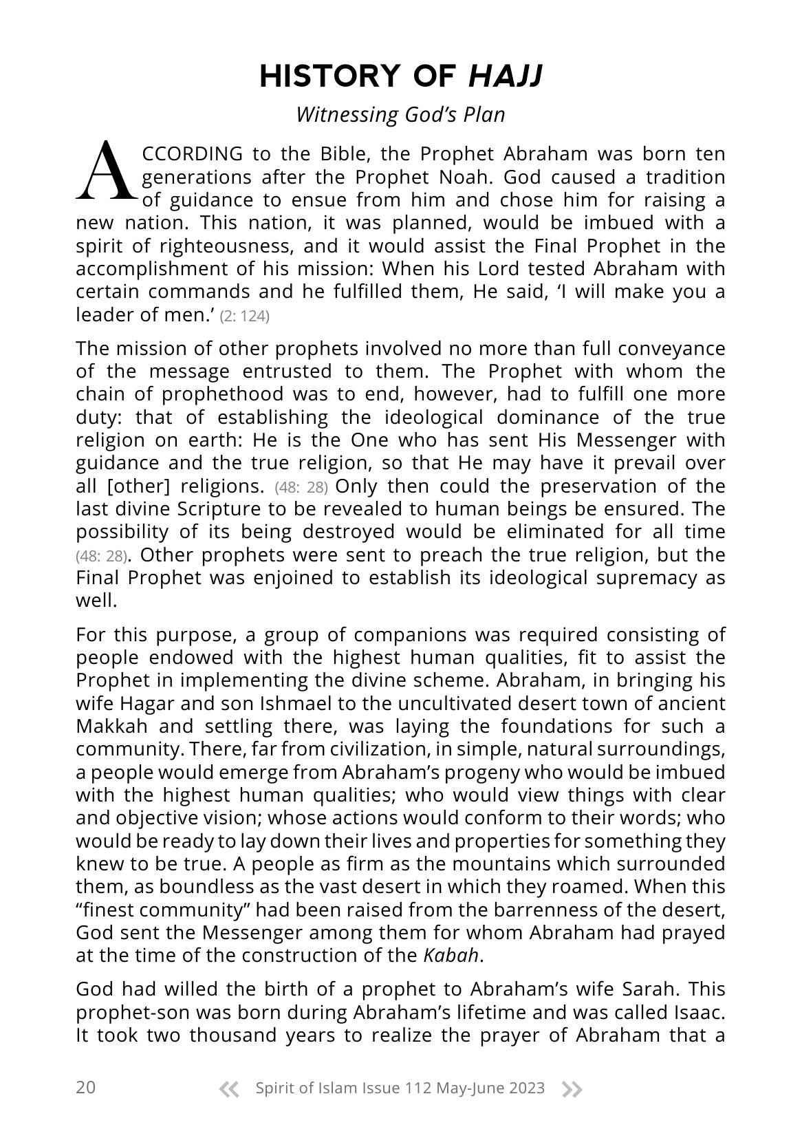 The printed page
