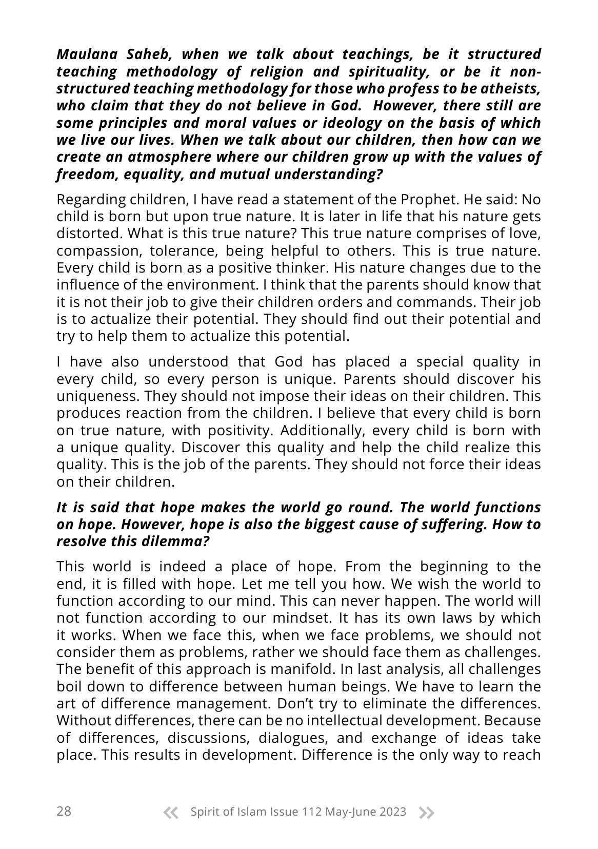 The printed page