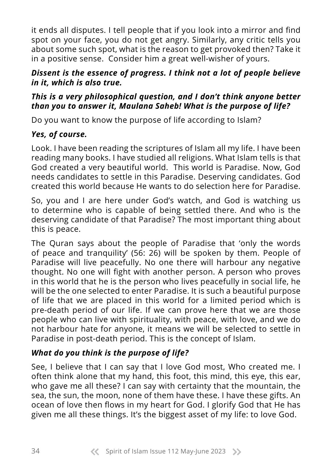The printed page