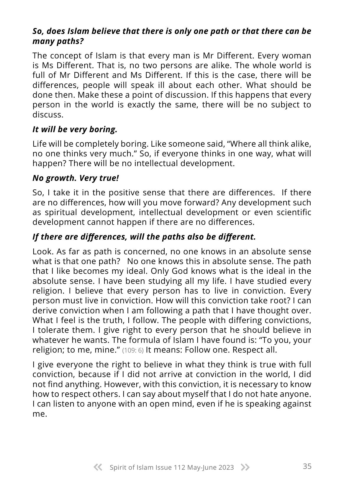 The printed page
