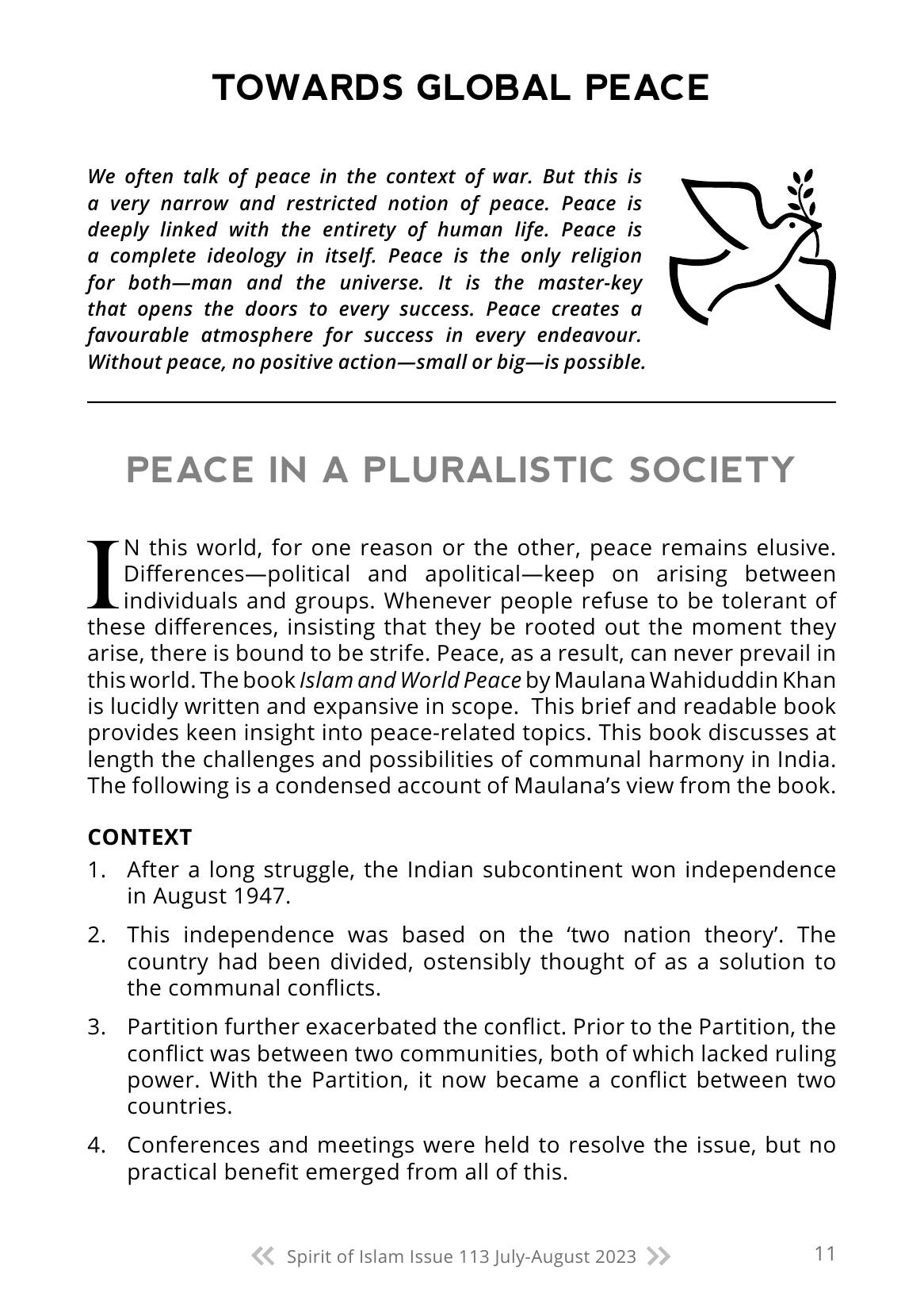 The printed page