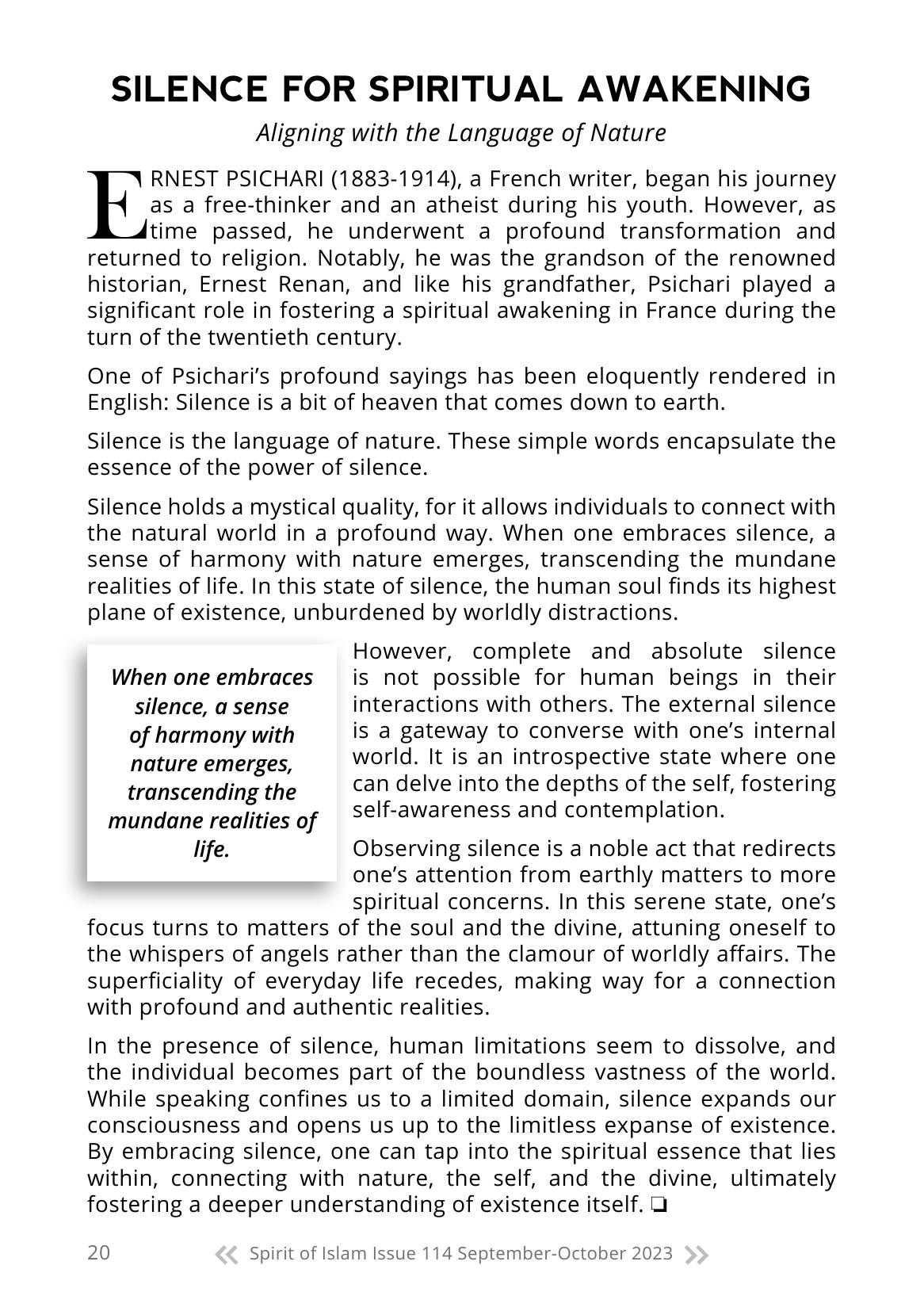 The printed page