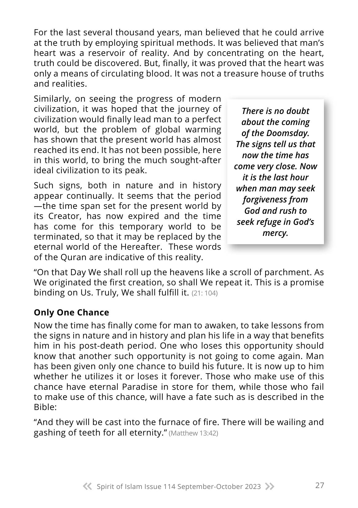 The printed page