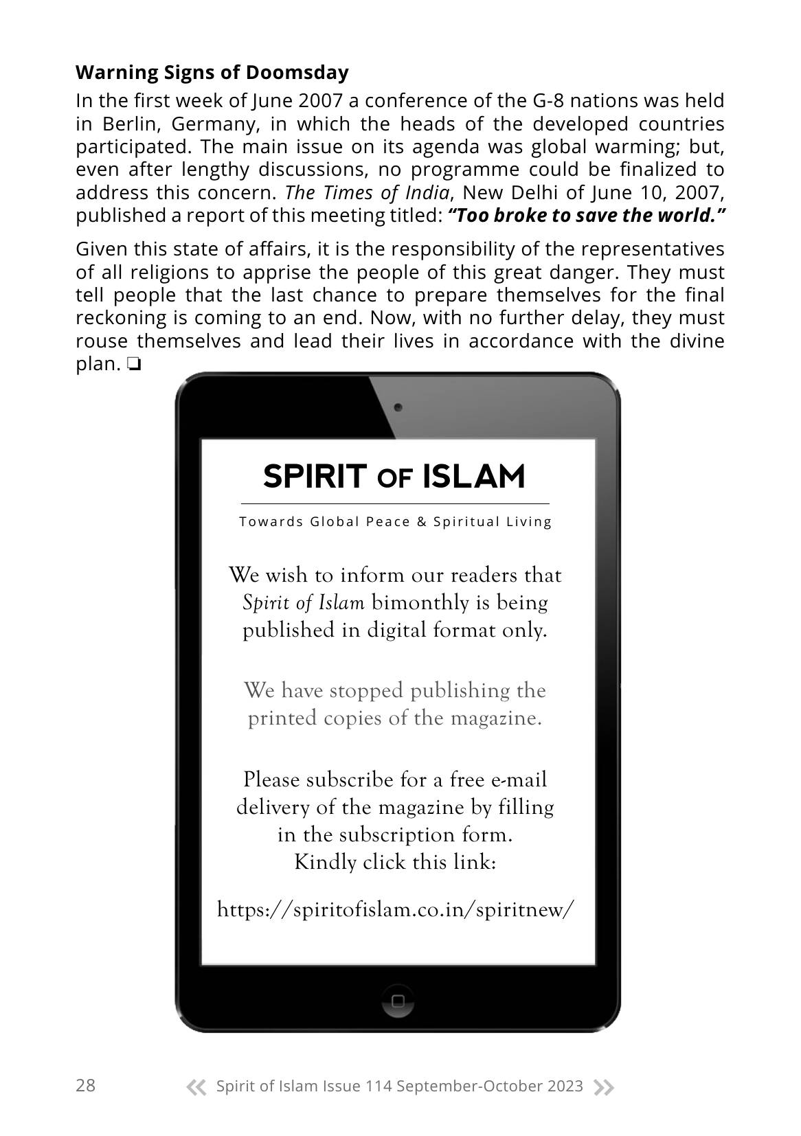 The printed page