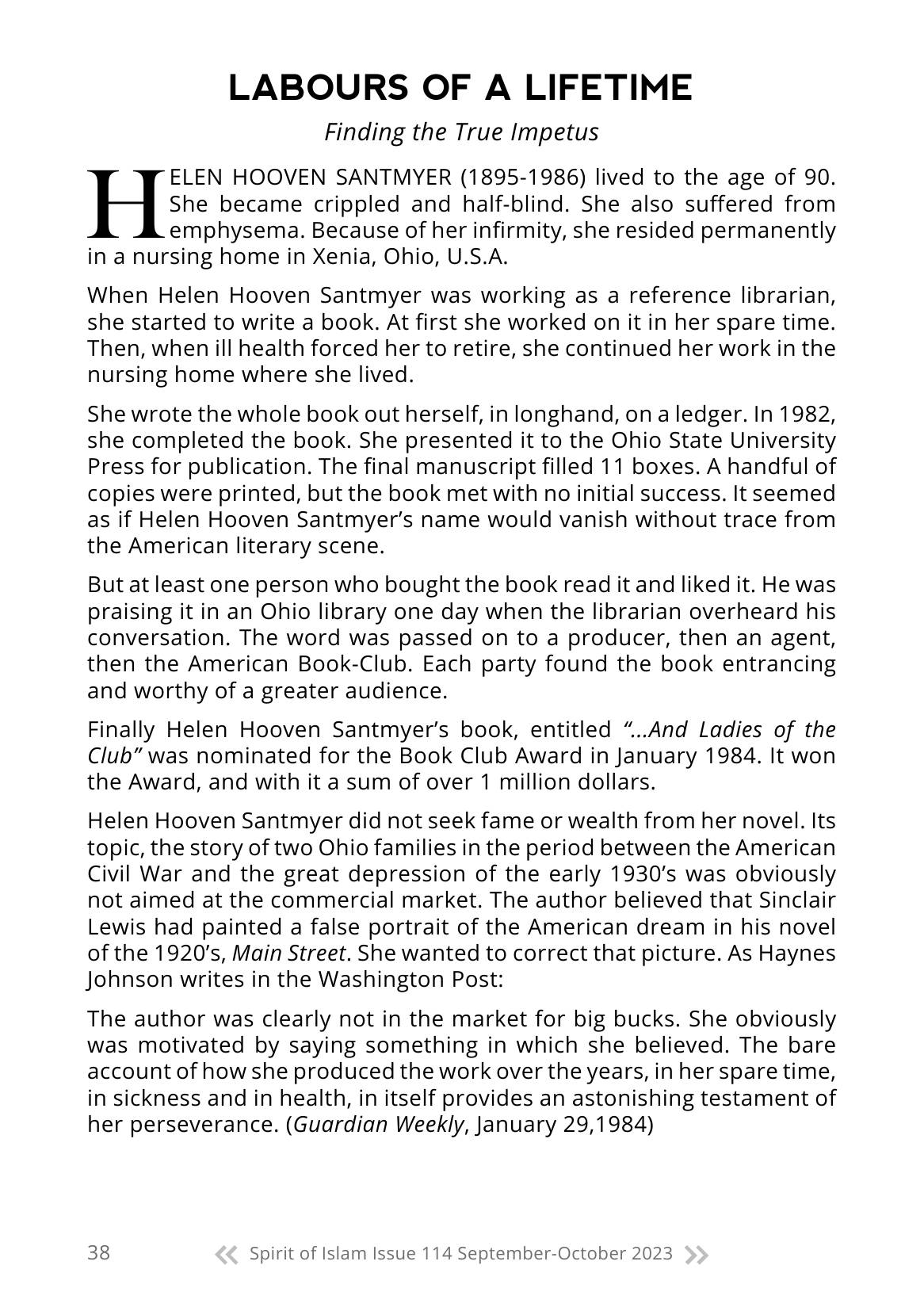 The printed page