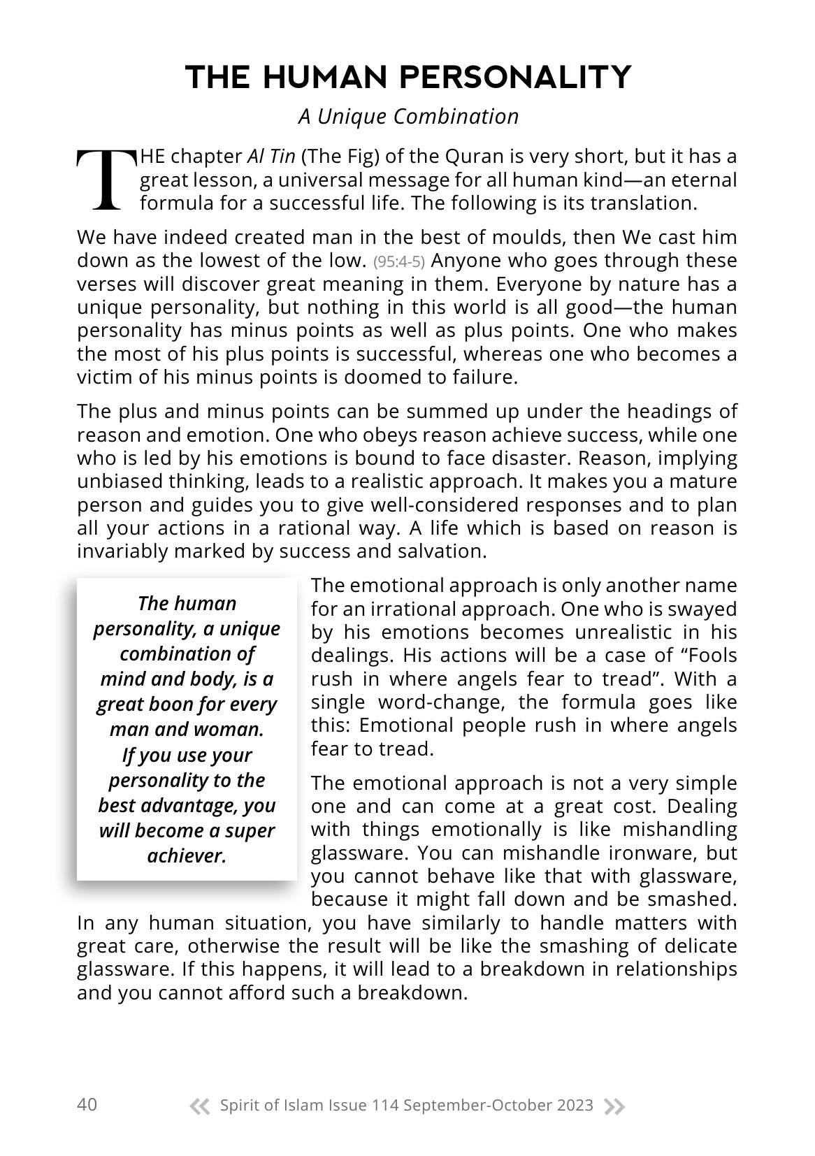 The printed page
