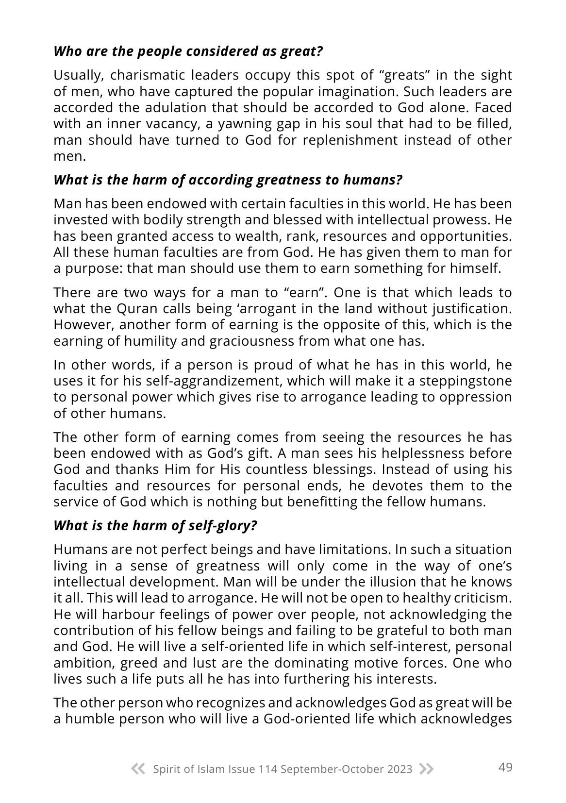 The printed page