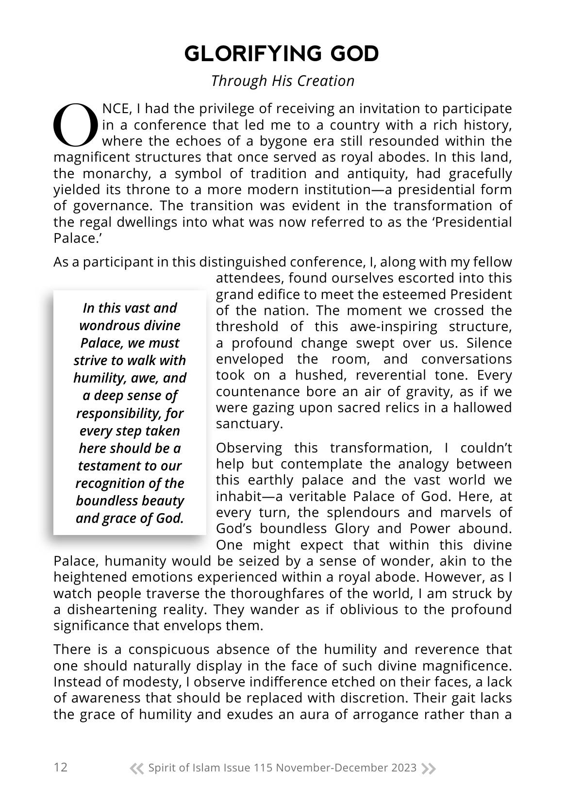 The printed page