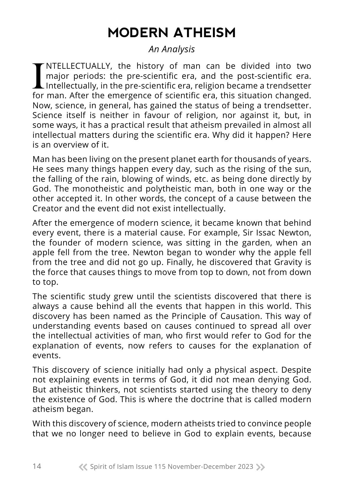 The printed page