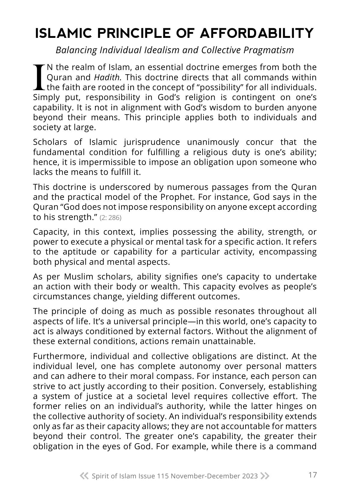 The printed page