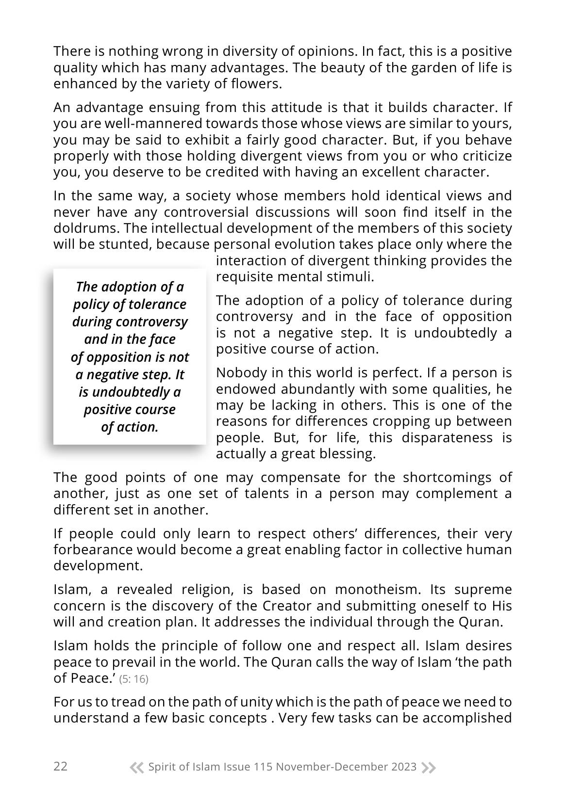 The printed page