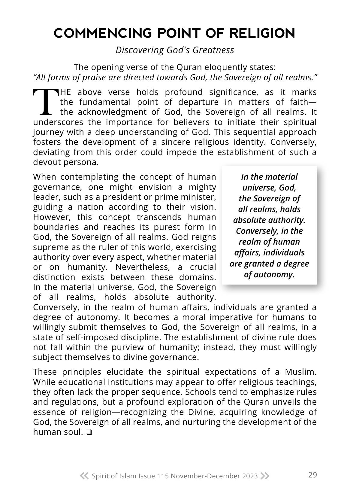 The printed page