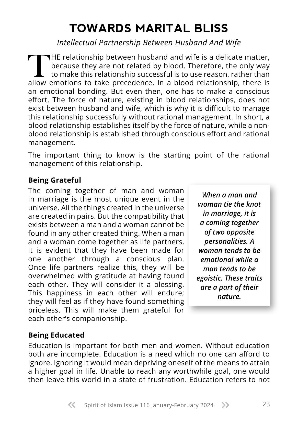 The printed page