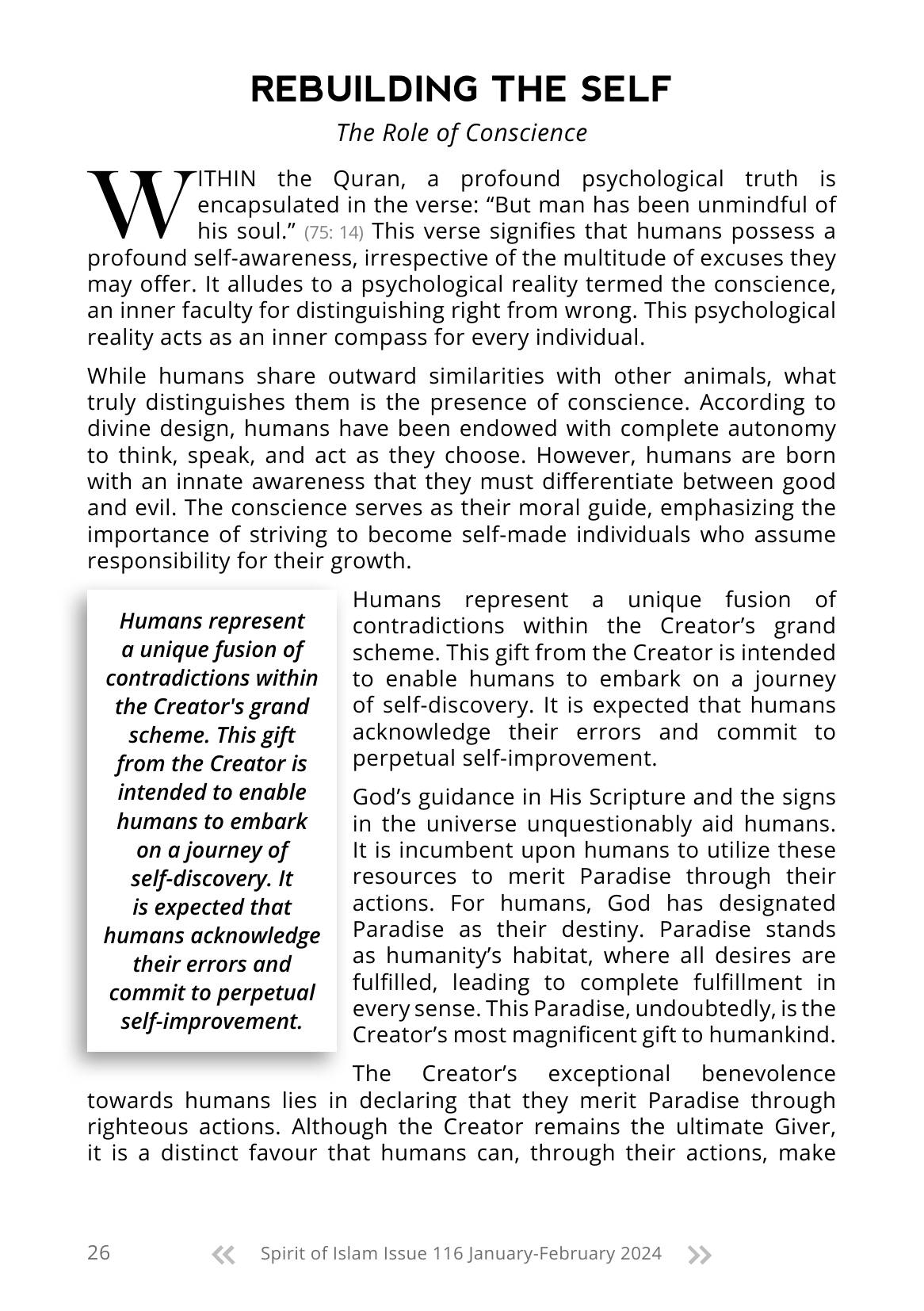 The printed page